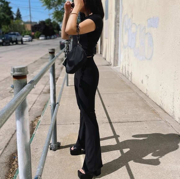 𝙉𝙀𝙒 𝙄𝙉🖤🎥Summer Escape Platform -BLACK - Picture 6 of 13